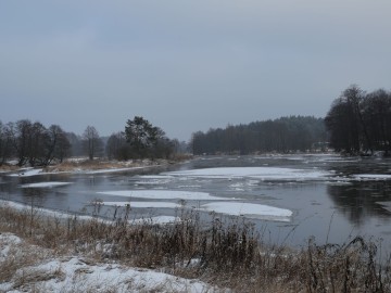 Zima w Spalskim Parku Krajobrazowym, 